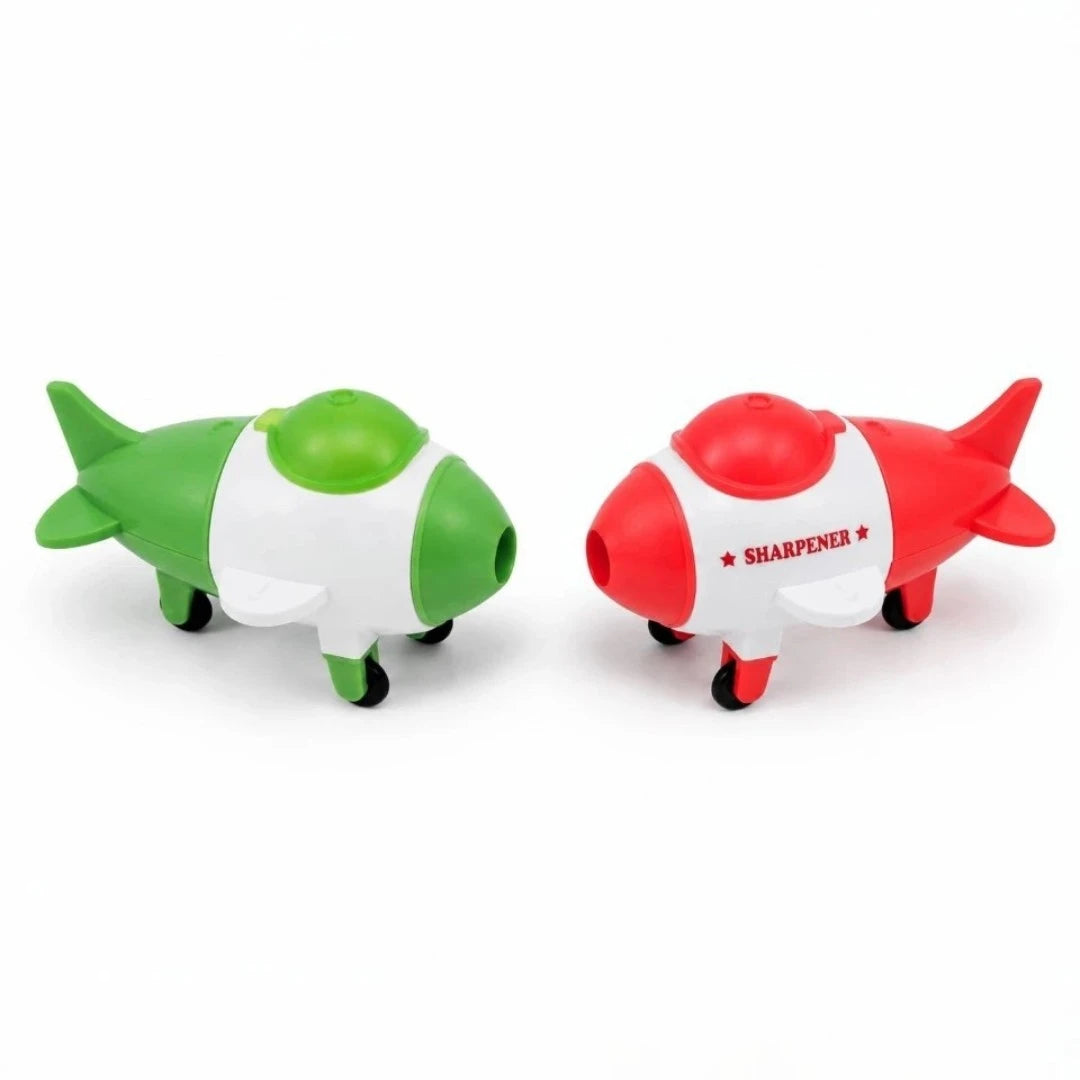 Sky Fly Duo 2-in-1 Aircraft Sharpener and Eraser Combo