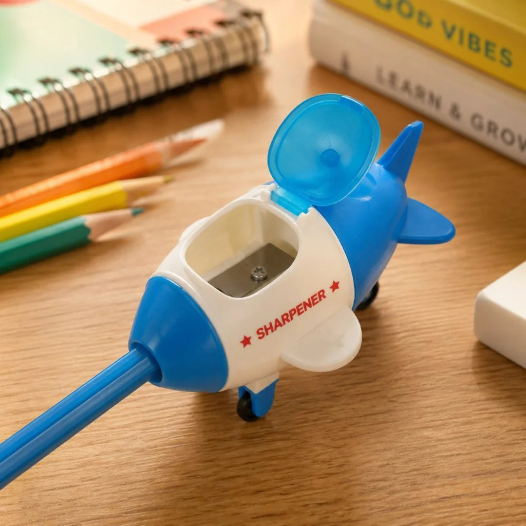 Sky Jet Duo 2-in-1 Aircraft Sharpener and Eraser Combo