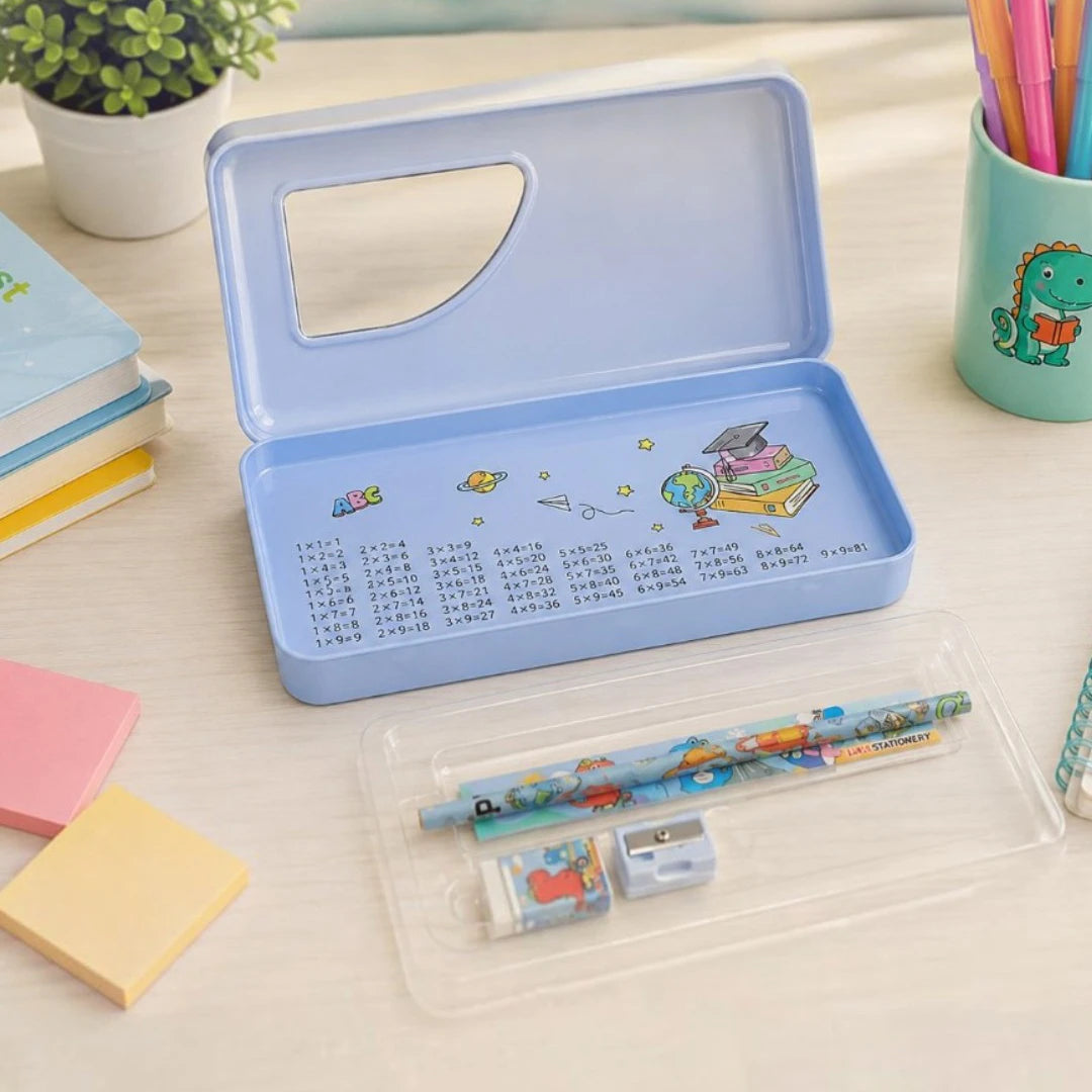 Dino Orbit Kids Pencil Box Set