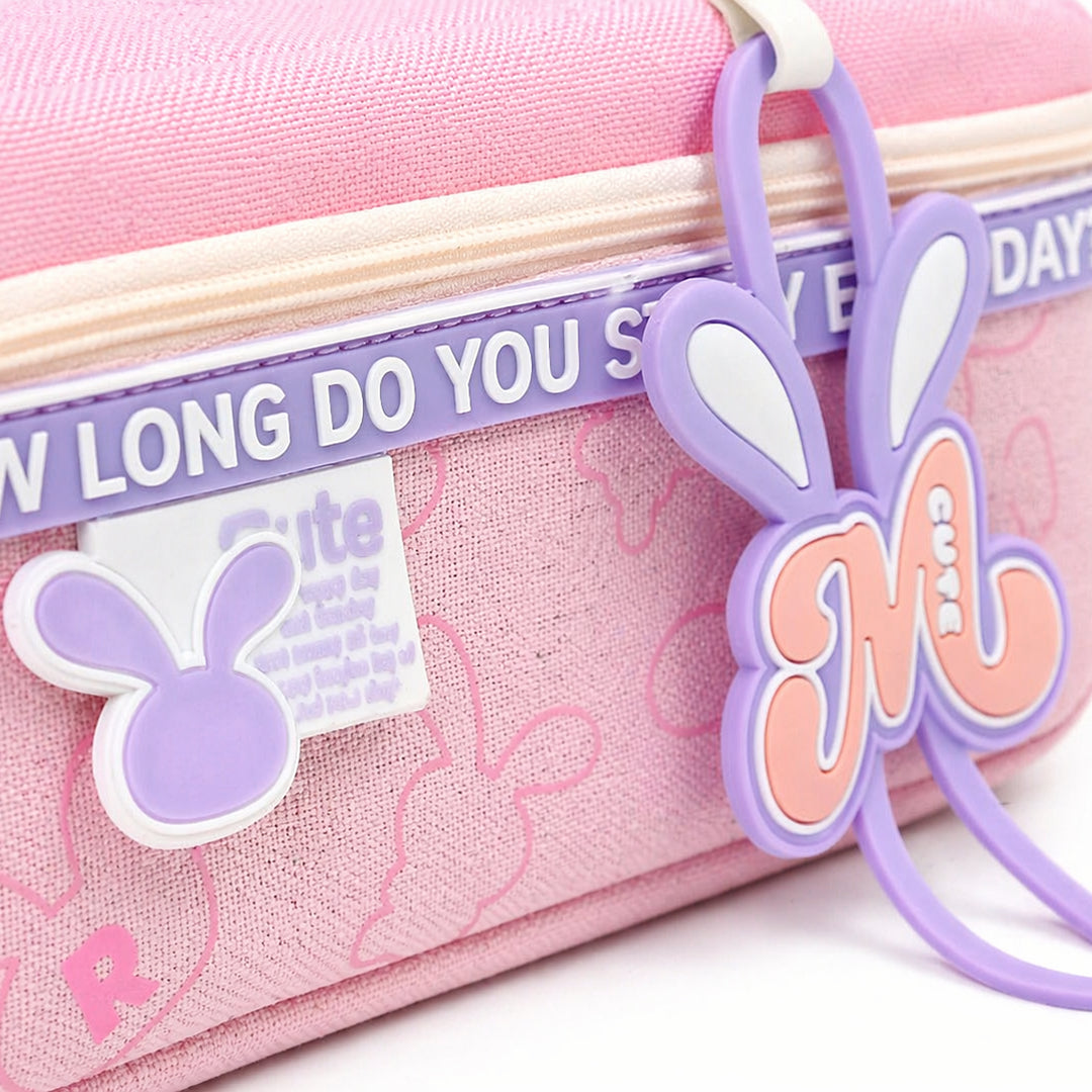 Bunny Charm Pencil Case