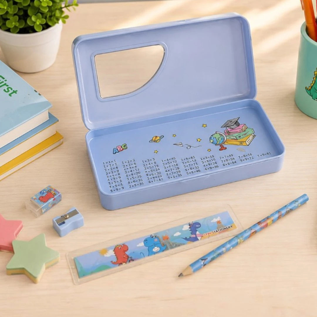 Dino Orbit Kids Pencil Box Set