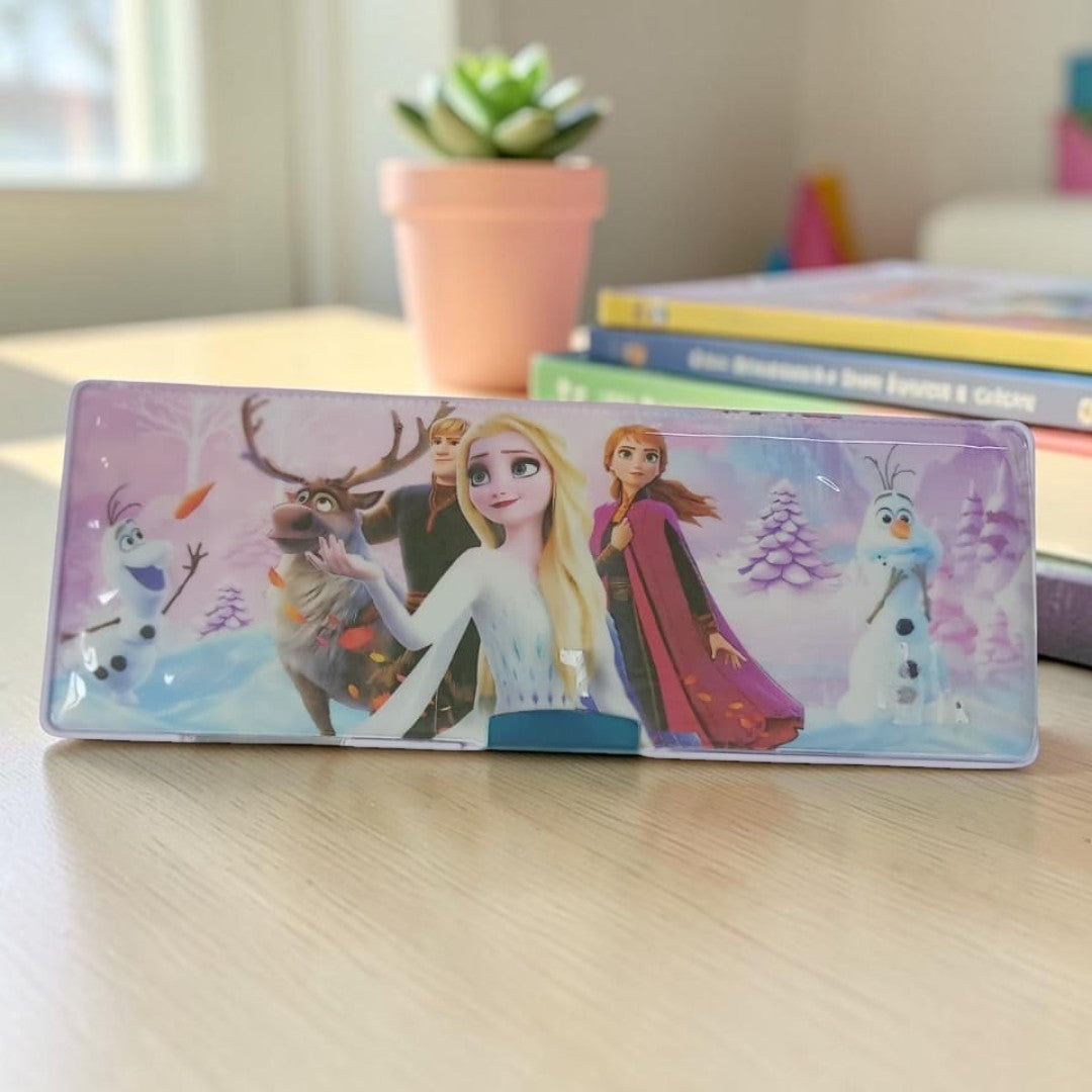 Frozen Princess Multipurpose Pencil Box with Built-In Sharpener