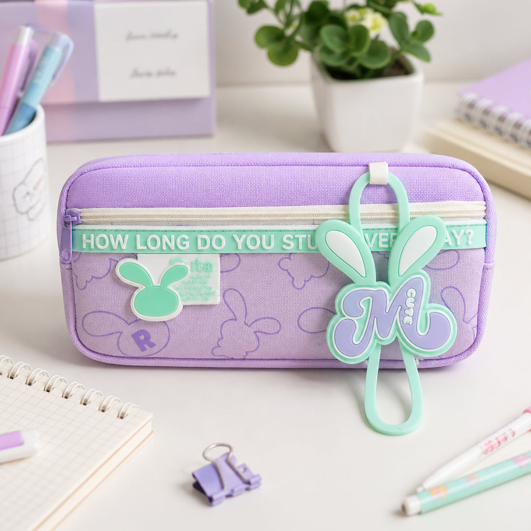 Bunny Charm Pencil Case
