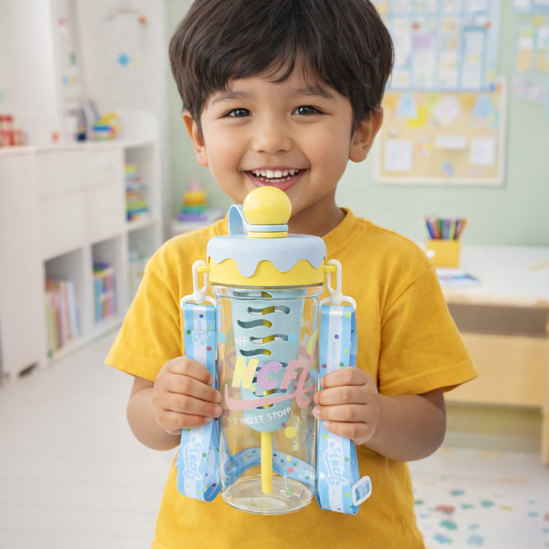 Splash Pop Straw Bottle