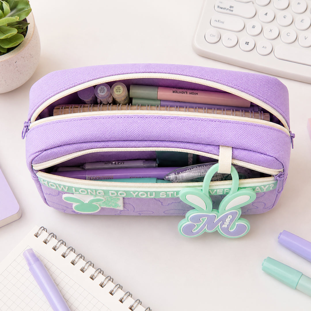 Bunny Charm Pencil Case