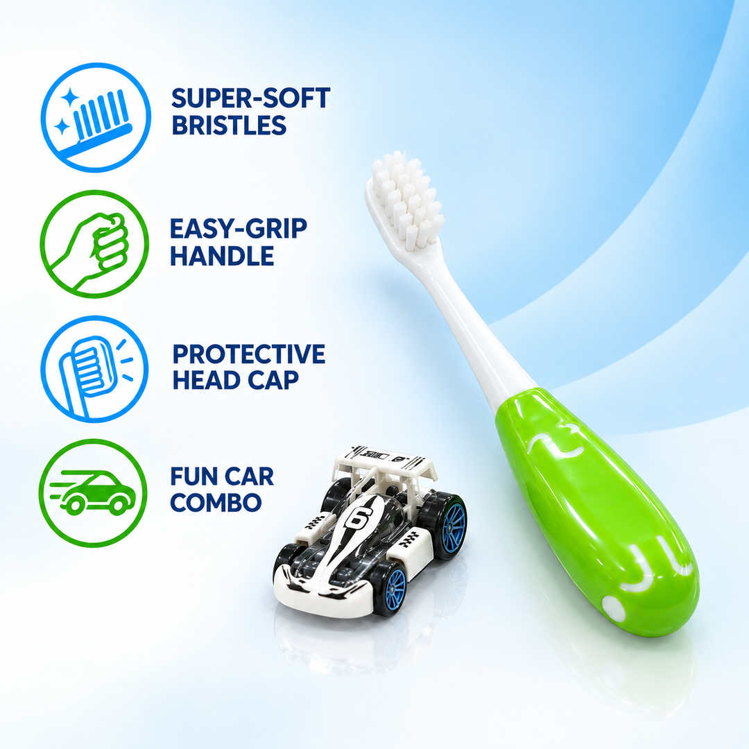 Speedy Smile Kids Toothbrush Set