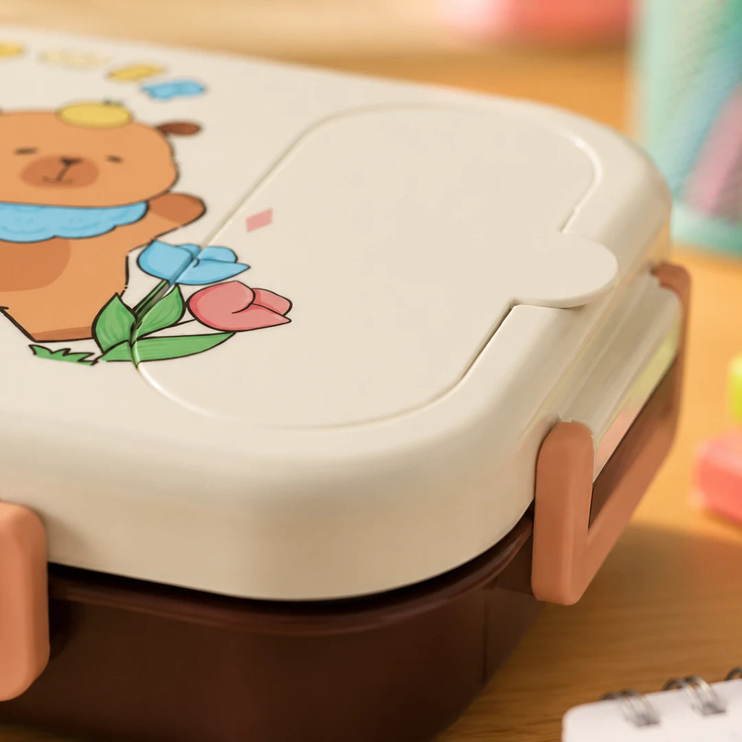 Flower Bear Kids Lunch Box