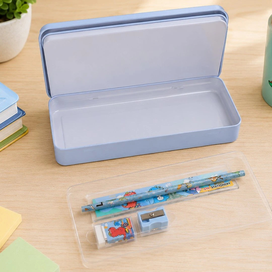 Dino Orbit Kids Pencil Box Set