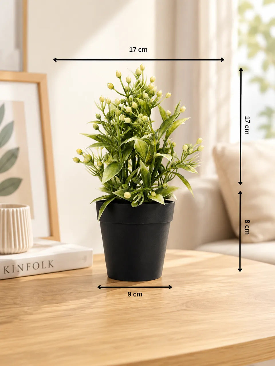 EverFresh Bloom Artificial Plant with Pot