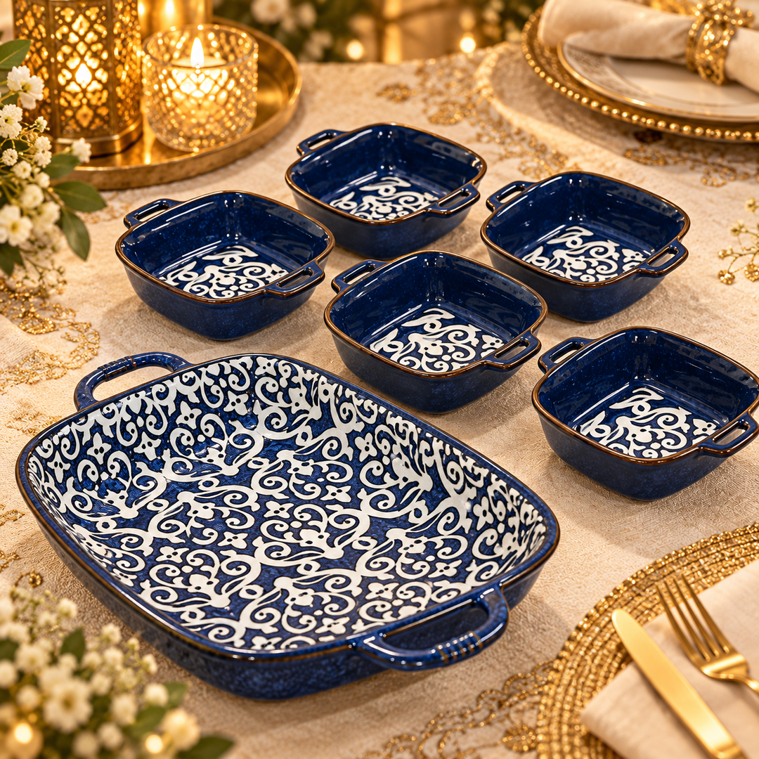 Royal Azure Serving Set
