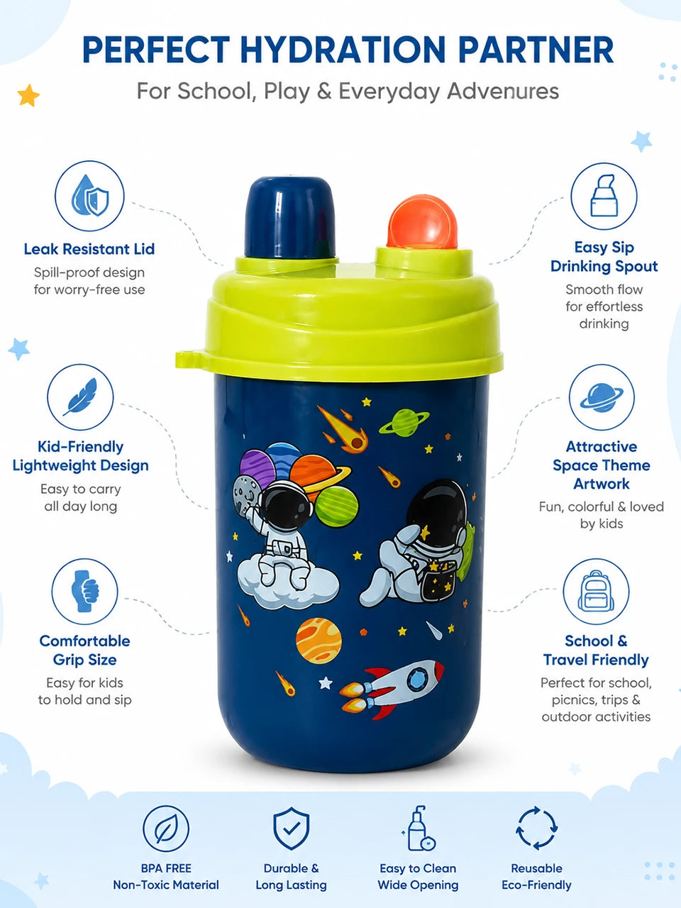 Galaxy Explorer Kids Sipper Cup