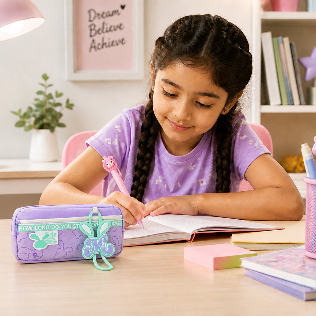 Bunny Charm Pencil Case