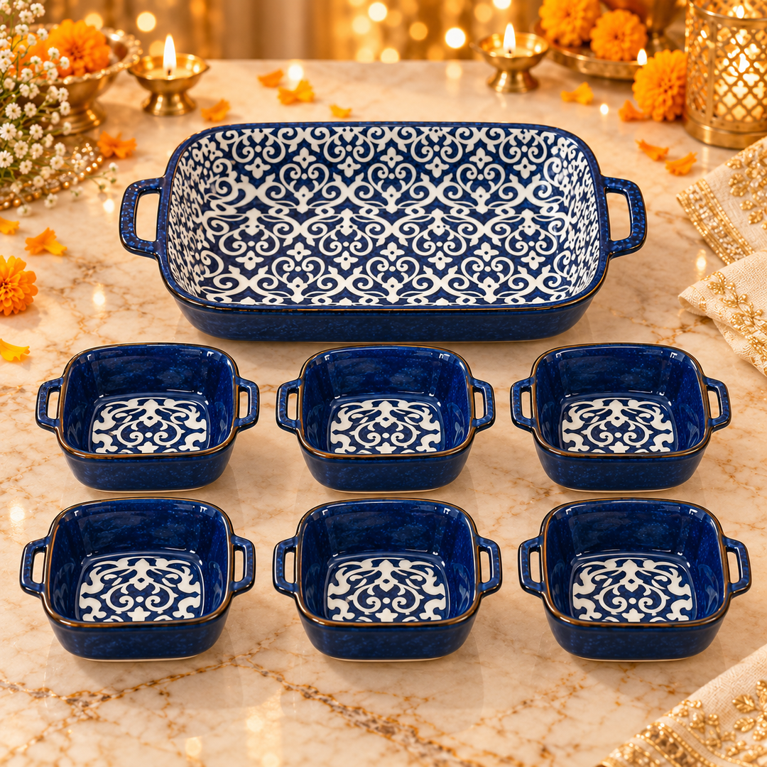 Royal Azure Serving Set