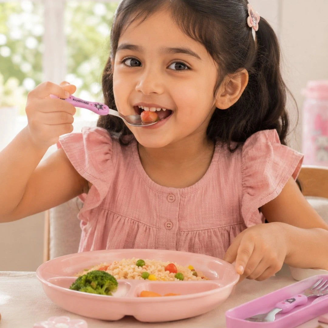 Kuromi Kids Travel Cutlery Set