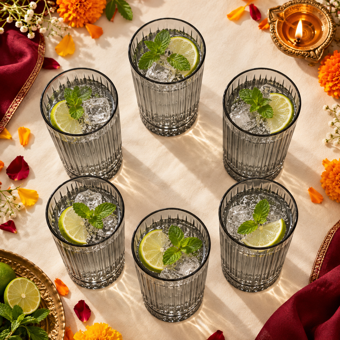 Smoky Ridge Highball Glasses