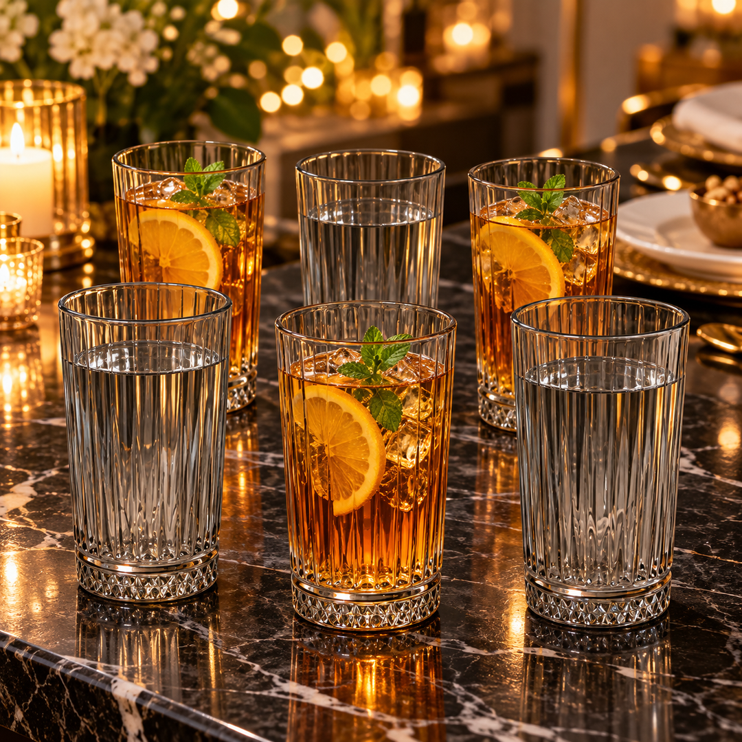 Smoky Ridge Highball Glasses