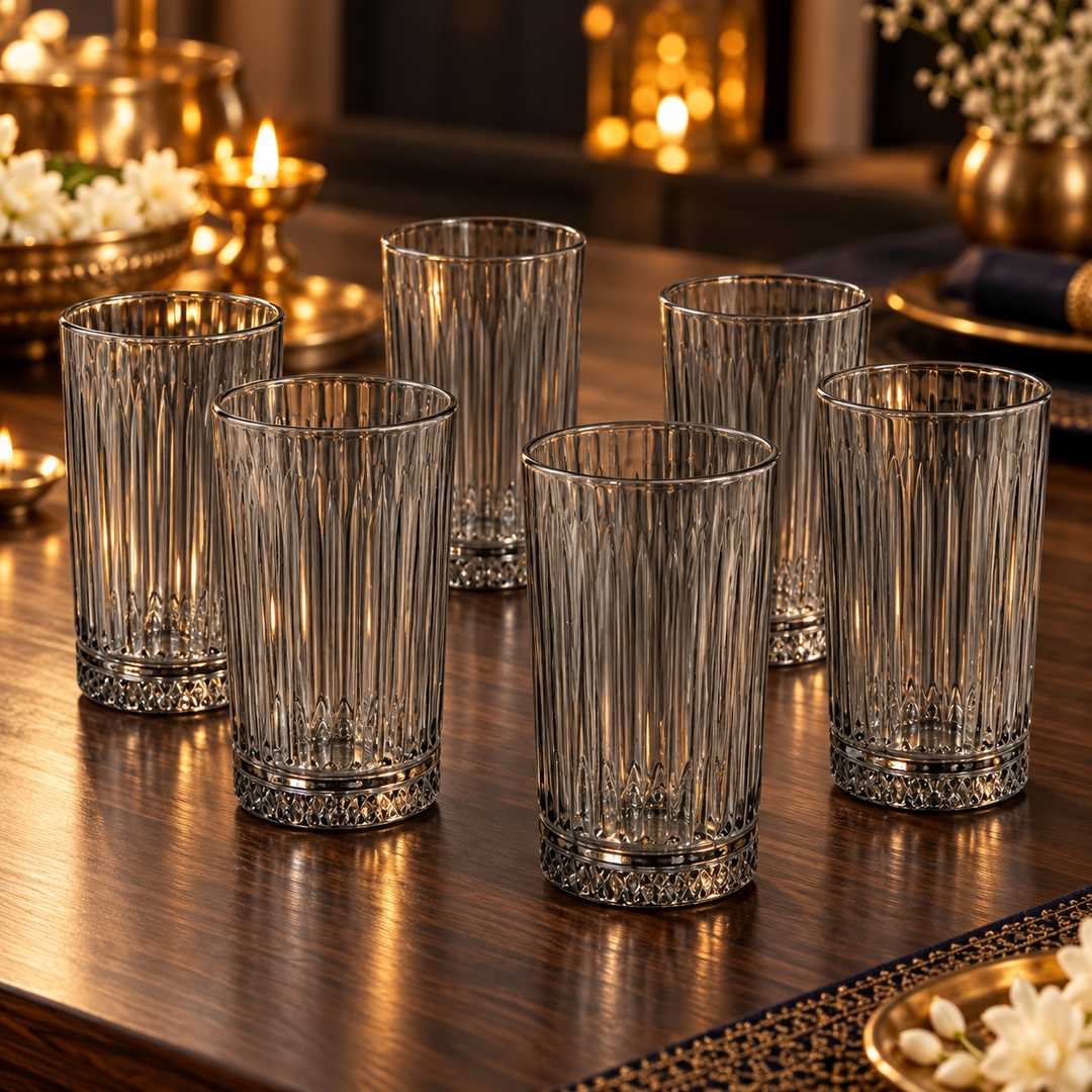 Smoky Ridge Highball Glasses