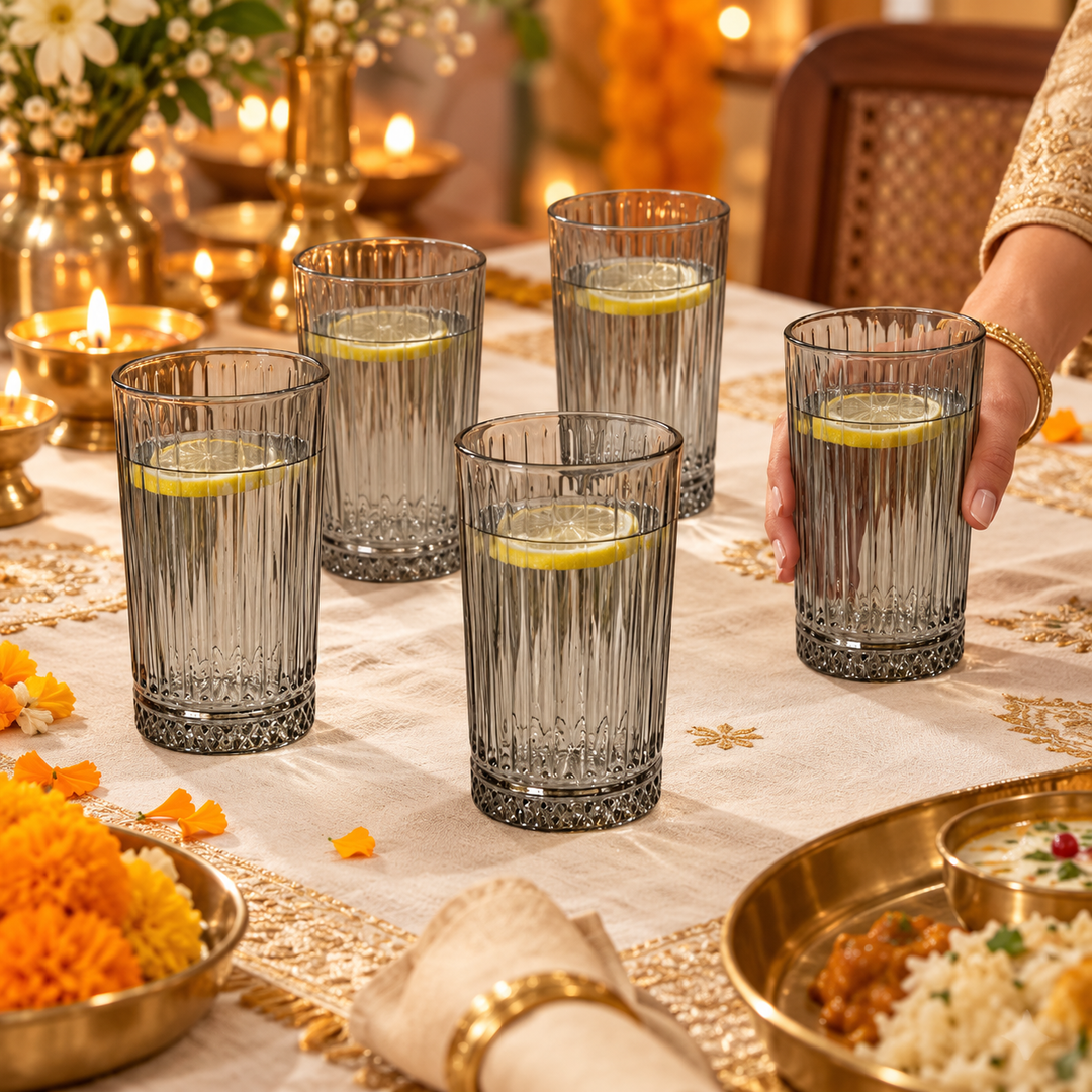 Smoky Ridge Highball Glasses