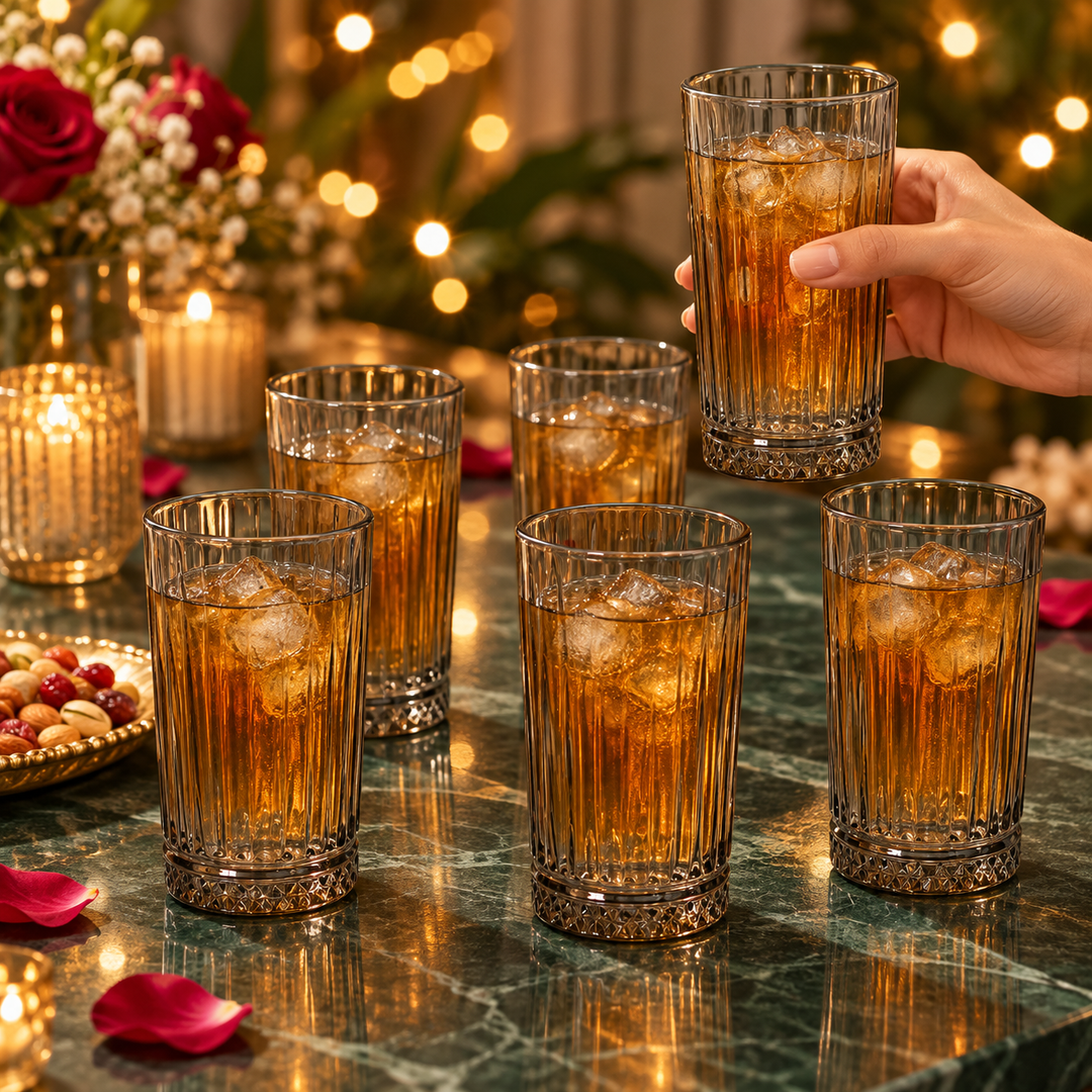 Smoky Ridge Highball Glasses