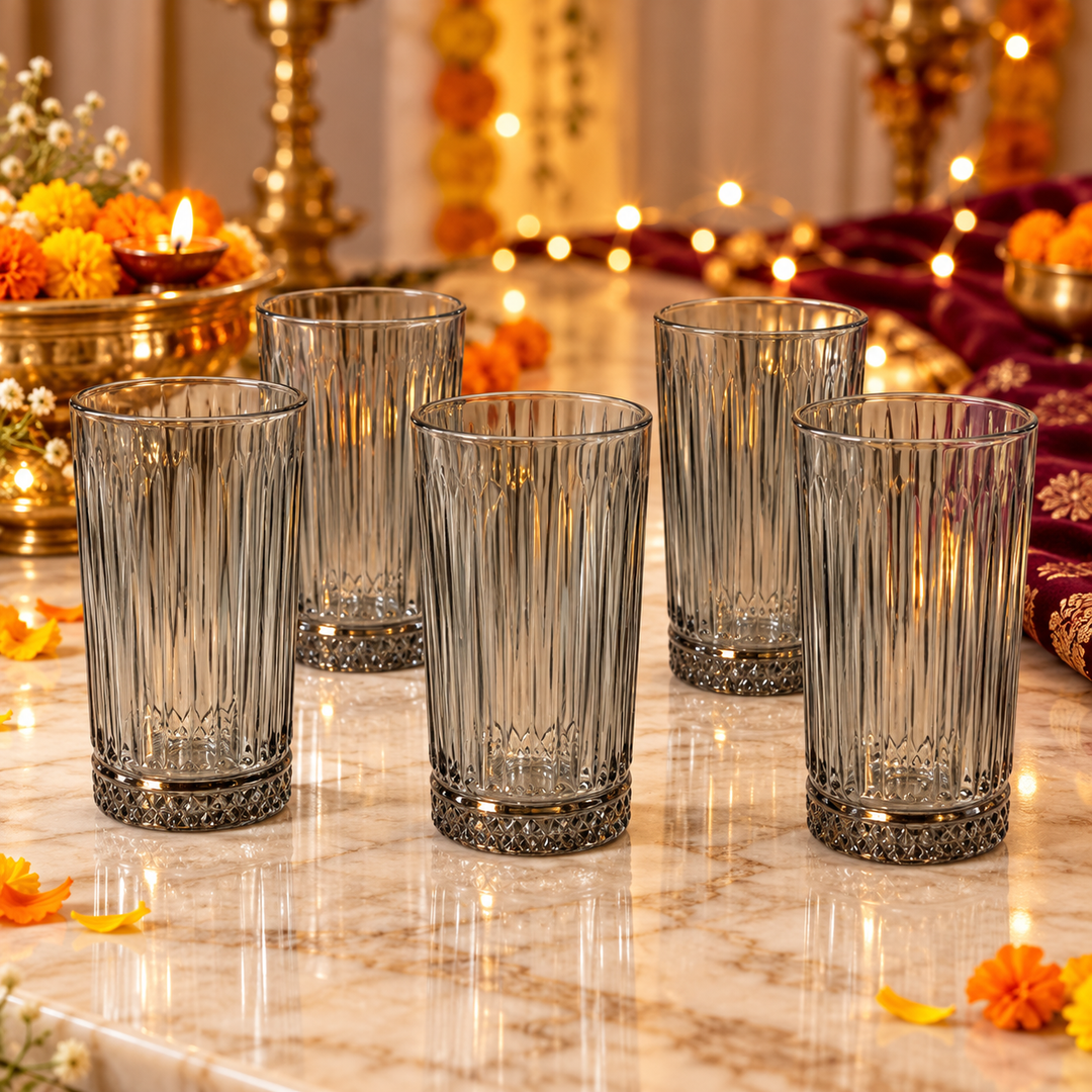 Smoky Ridge Highball Glasses