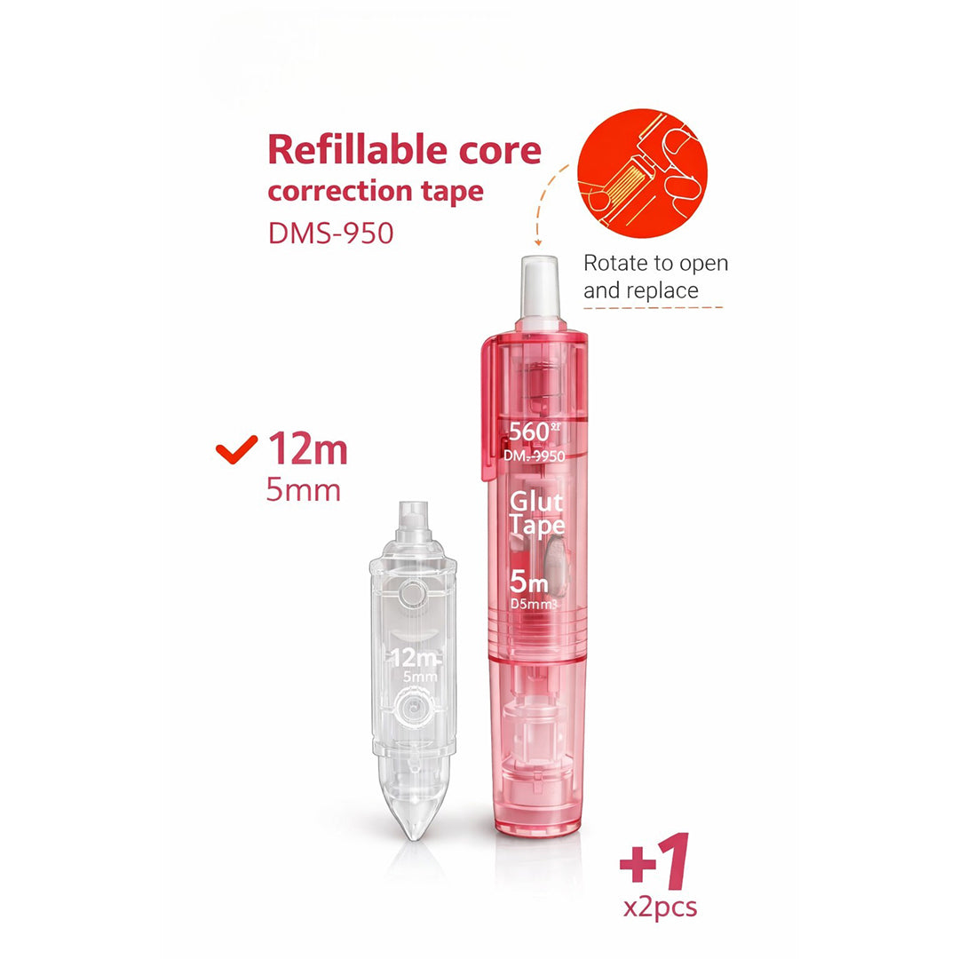 Refill Pro Glue Tape Pen