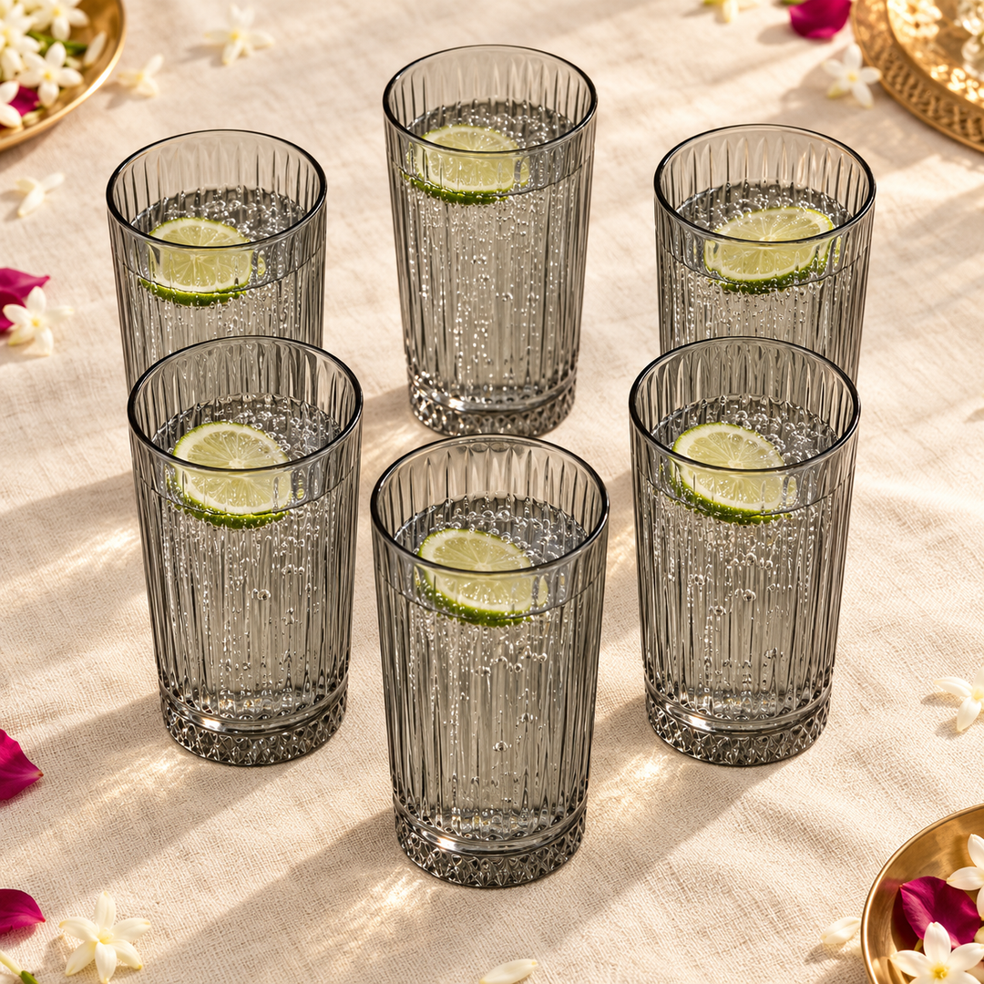 Smoky Ridge Highball Glasses