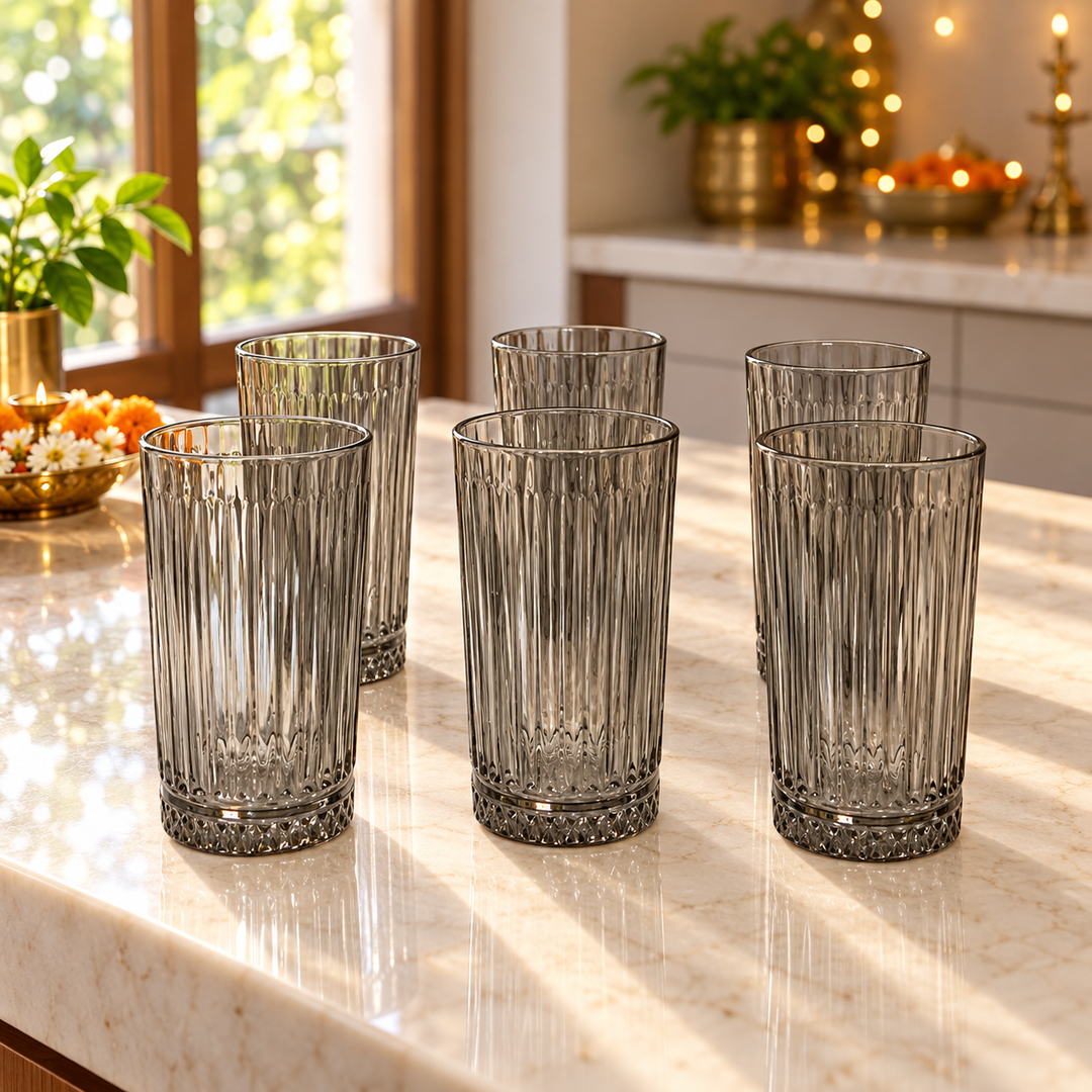 Smoky Ridge Highball Glasses