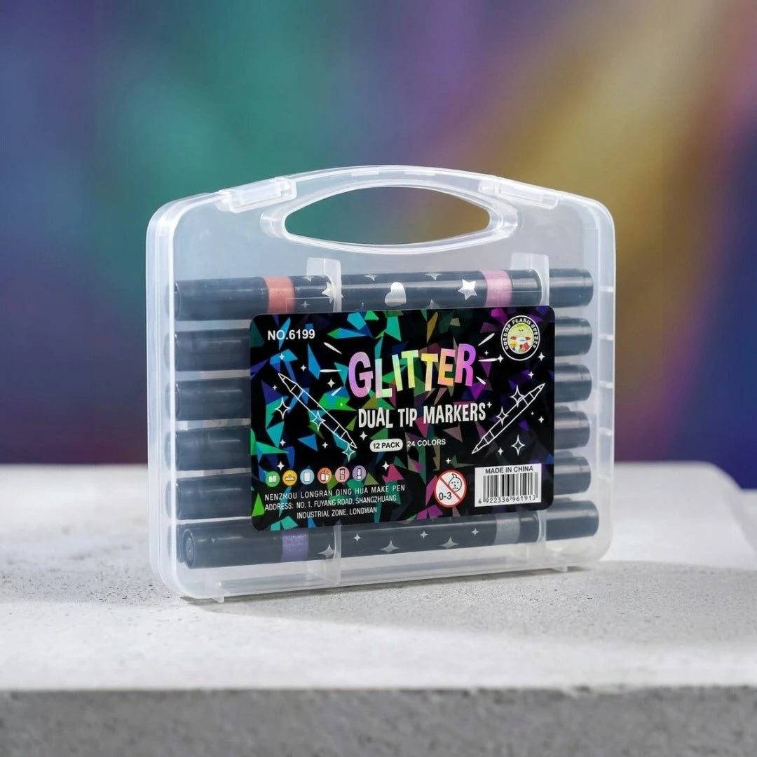 Sparkle Duo Markers Set