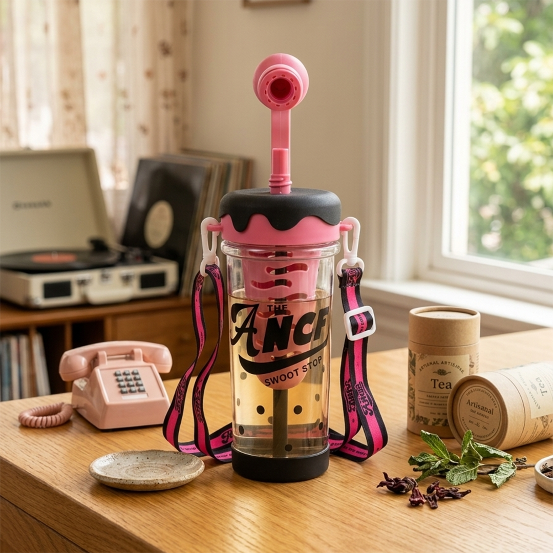 Splash Pop Straw Bottle