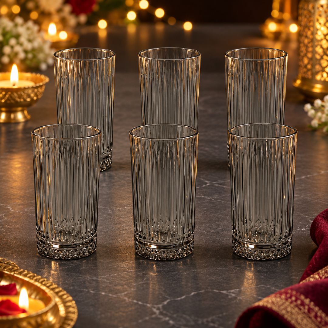 Smoky Ridge Highball Glasses