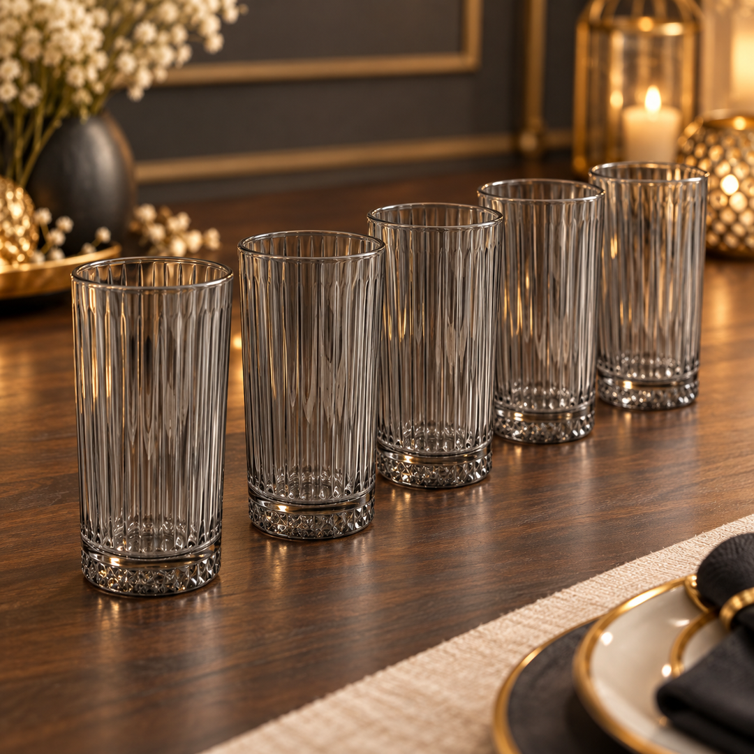 Smoky Ridge Highball Glasses