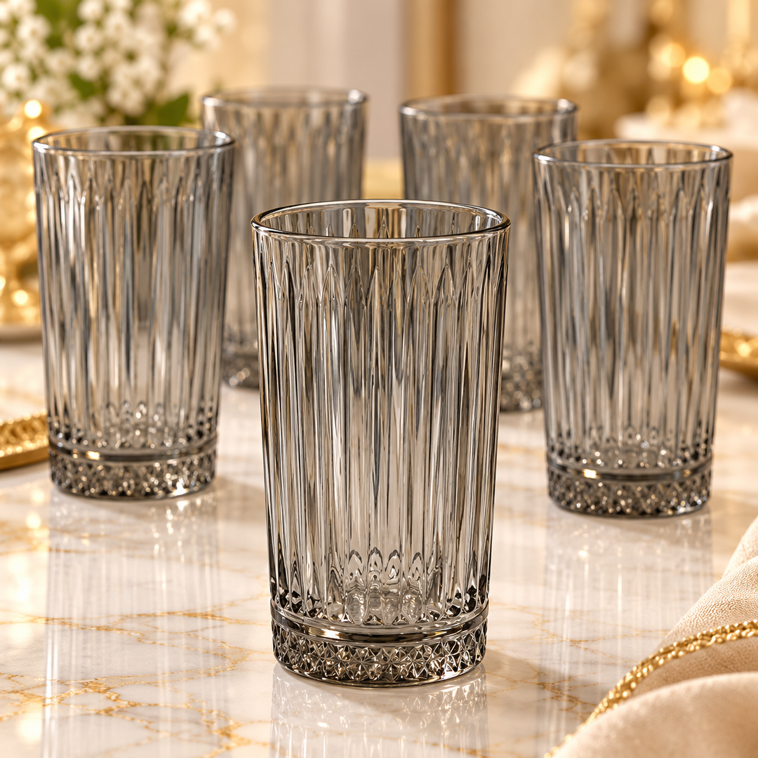 Smoky Ridge Highball Glasses