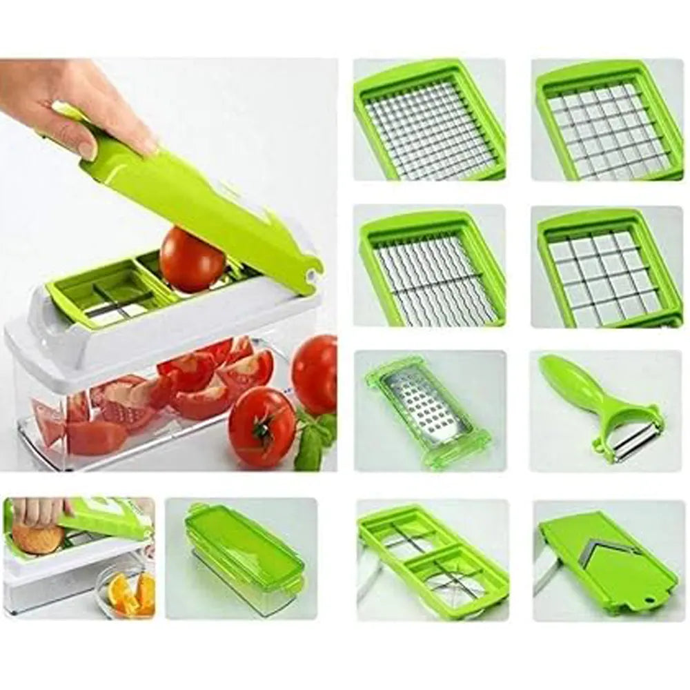 11 In 1 Plastic Vegetable And Fruit Chopper