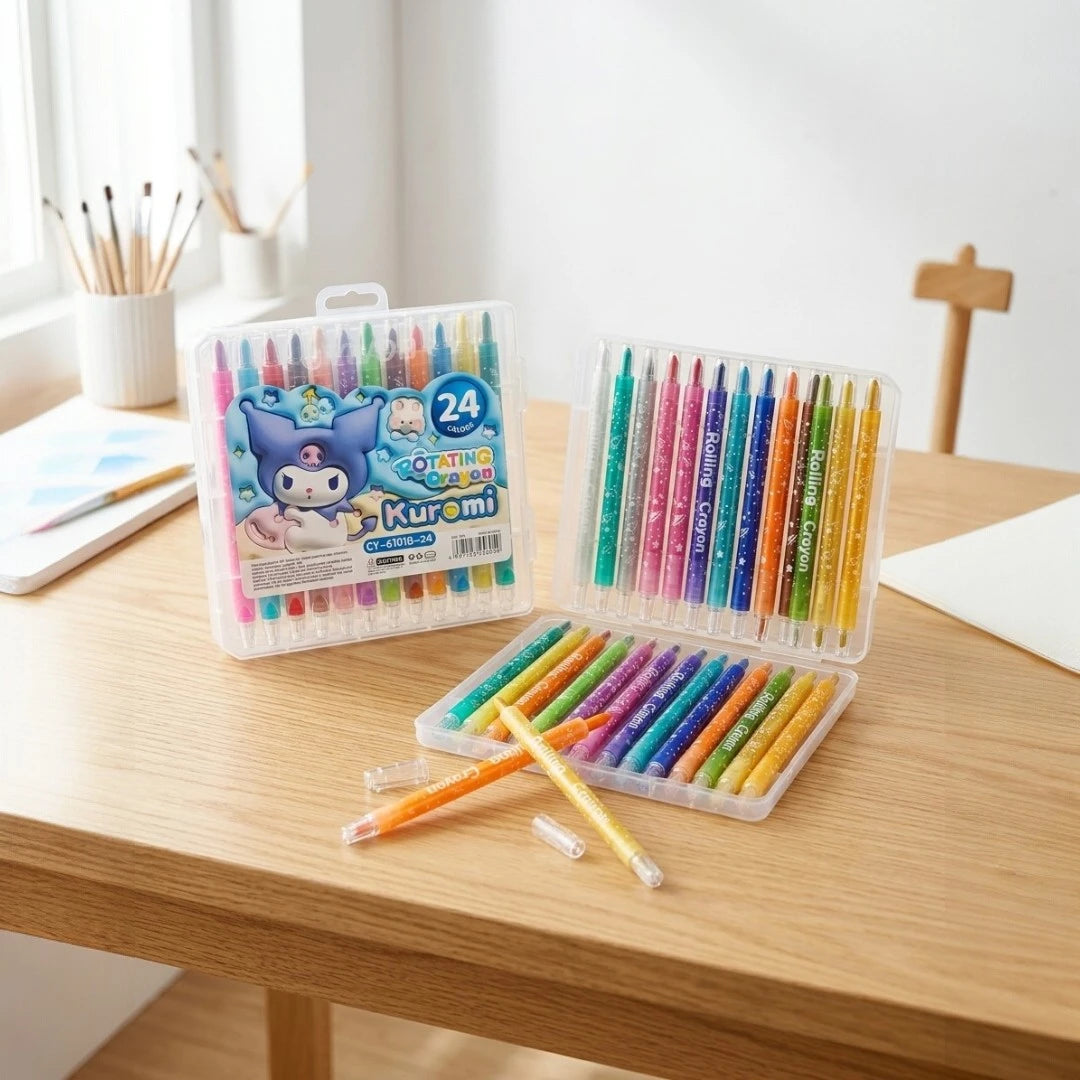Kuromi Color Twist Crayons