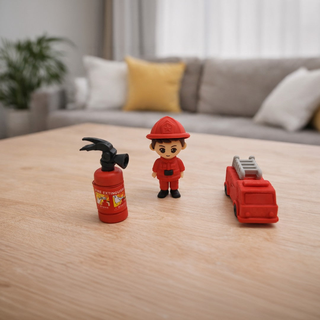 Mini Adventure Eraser Set