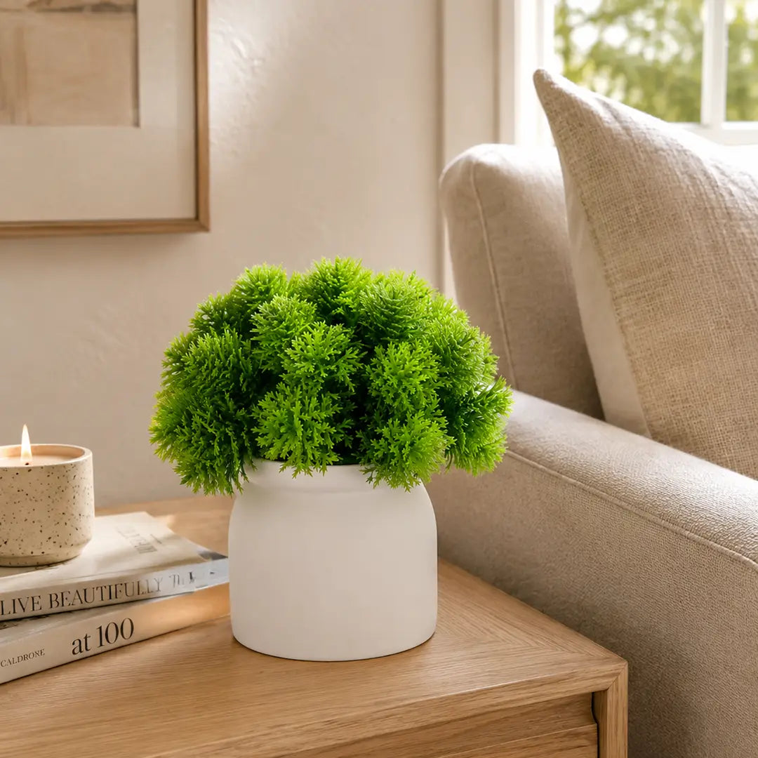 Green Haven Artificial Foliage Plant with Pot
