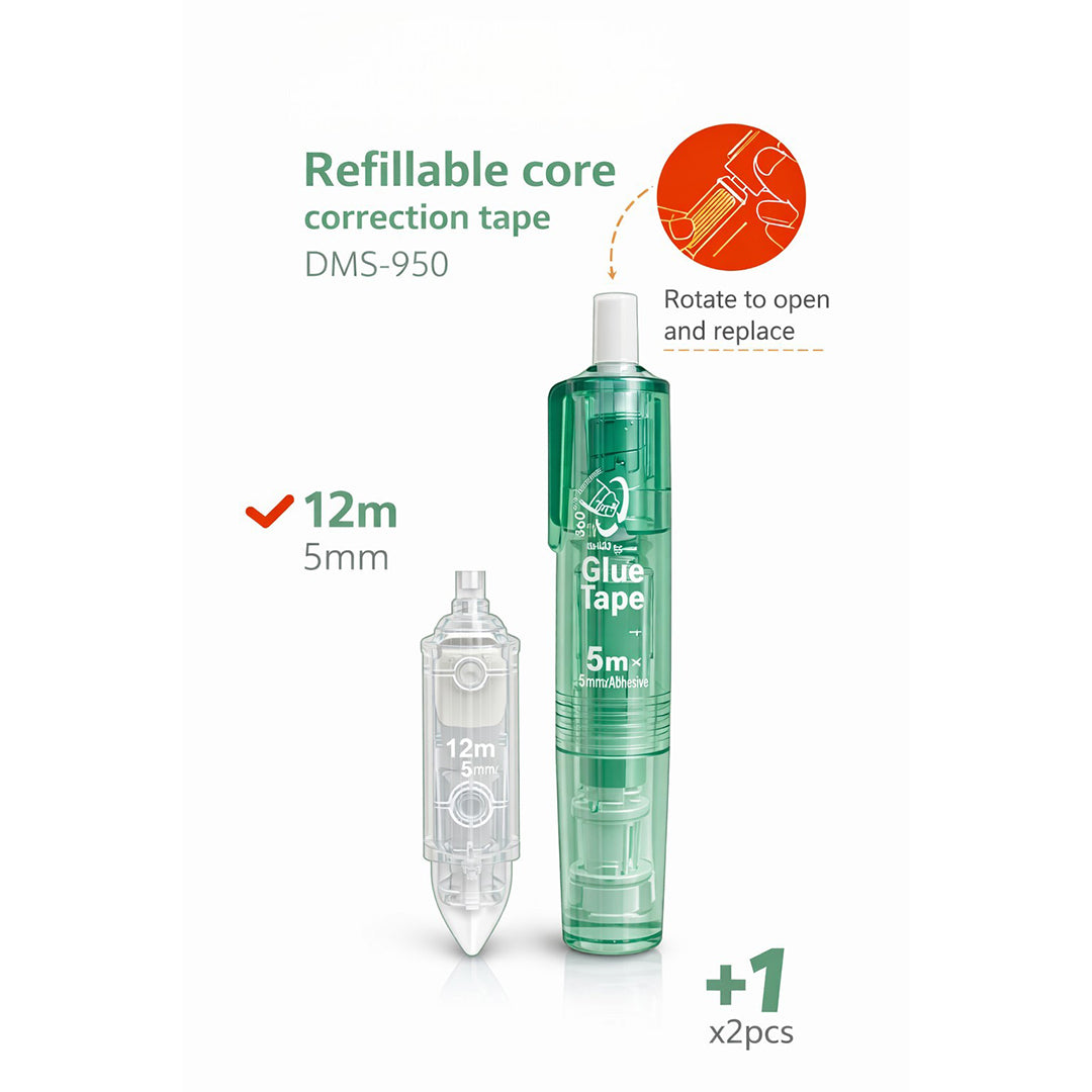 Refill Pro Glue Tape Pen