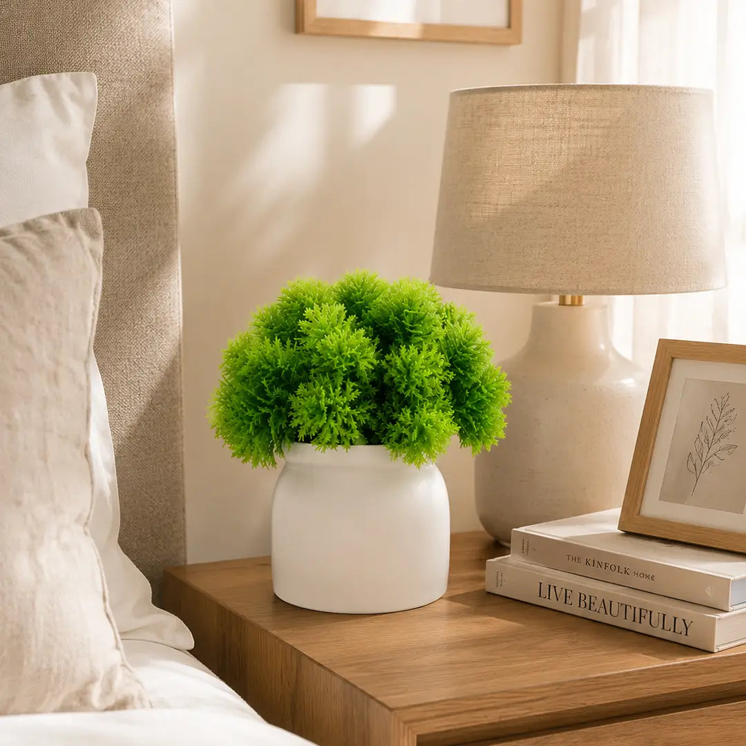 Green Haven Artificial Foliage Plant with Pot