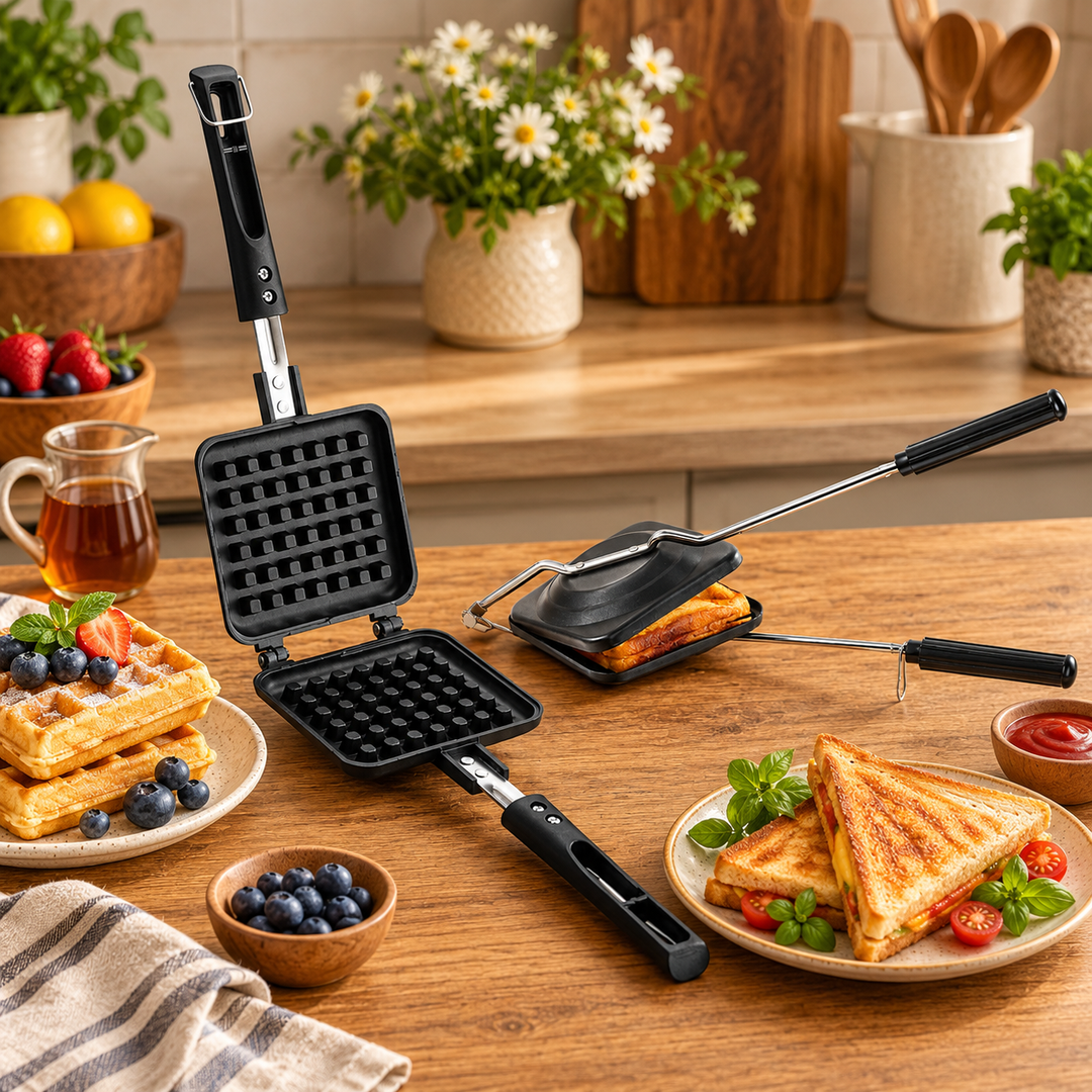 Toast and Waffle Duo