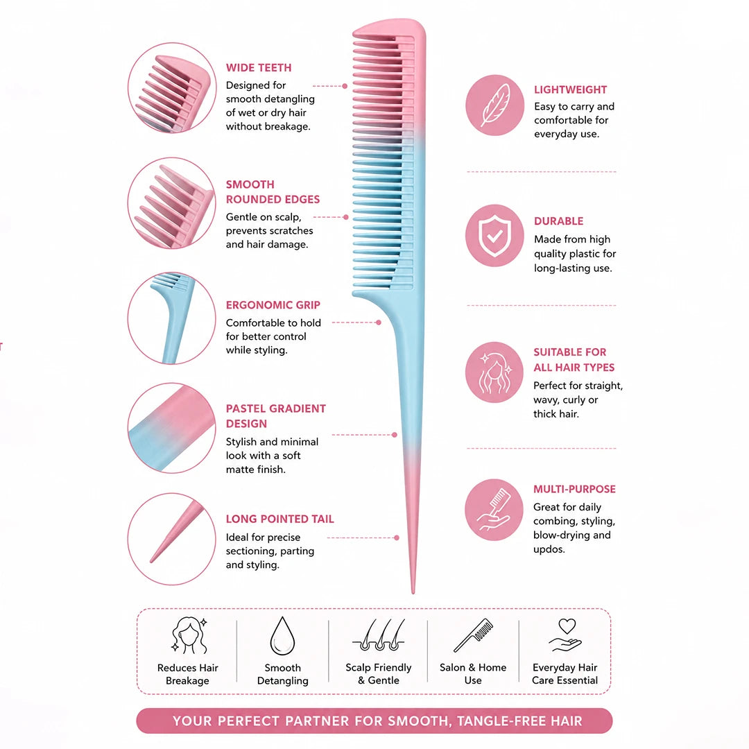 Candy Sky Tail Comb