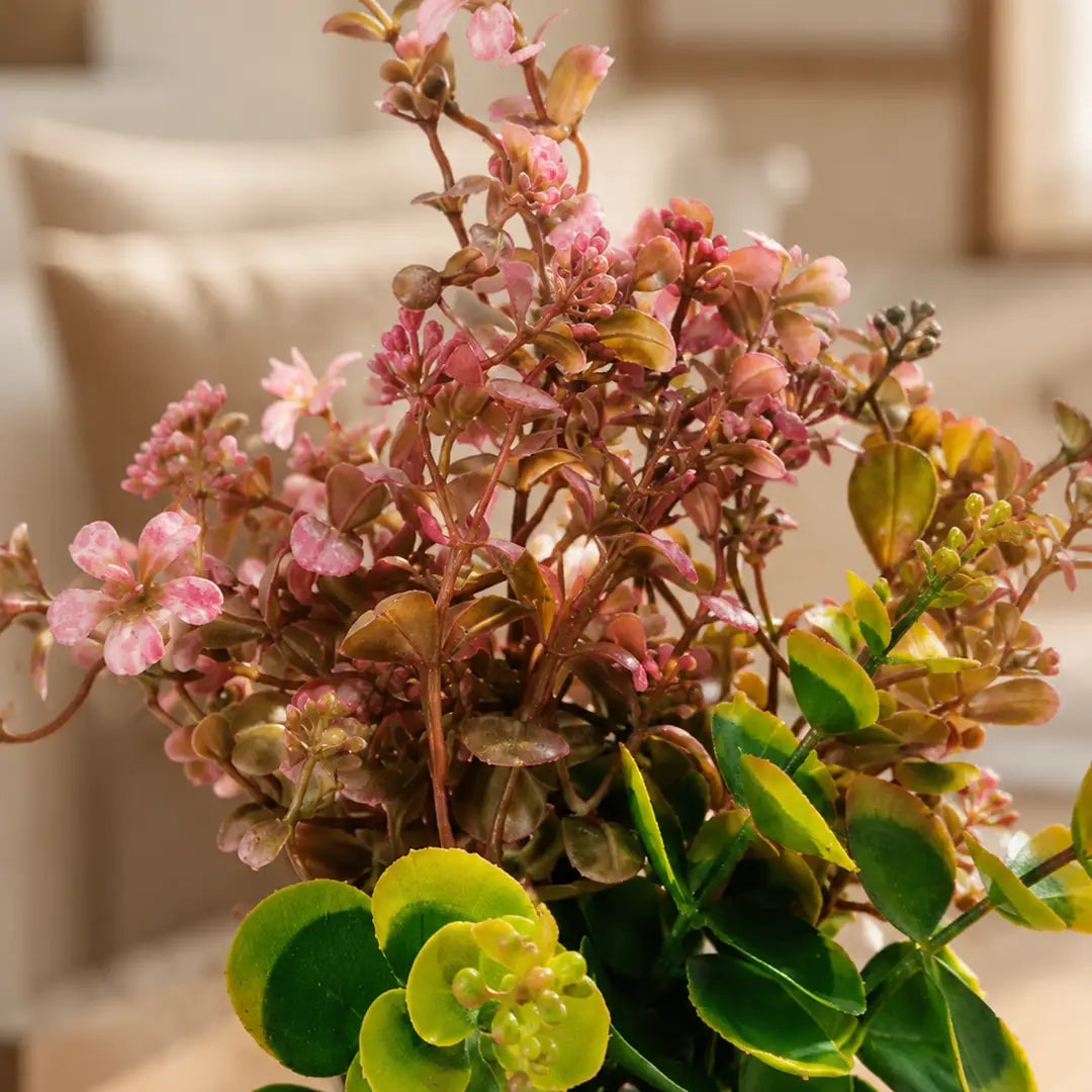 Blush Garden Artificial Floral Plant with Pot