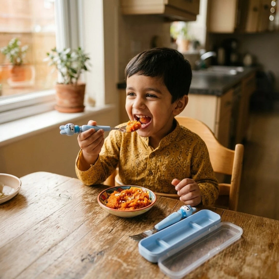 Bunny Bite Travel Cutlery Set