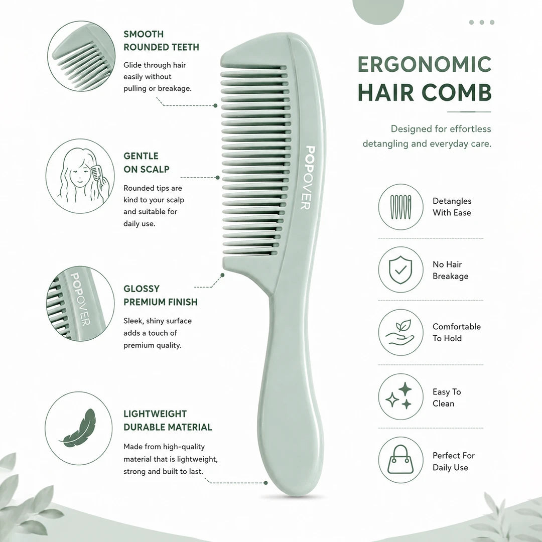 Sage Grip Styling Comb