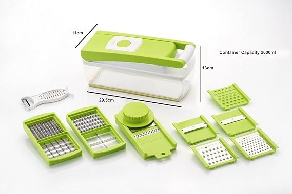 14 In 1 Plastic Vegetable And Fruit Chopper
