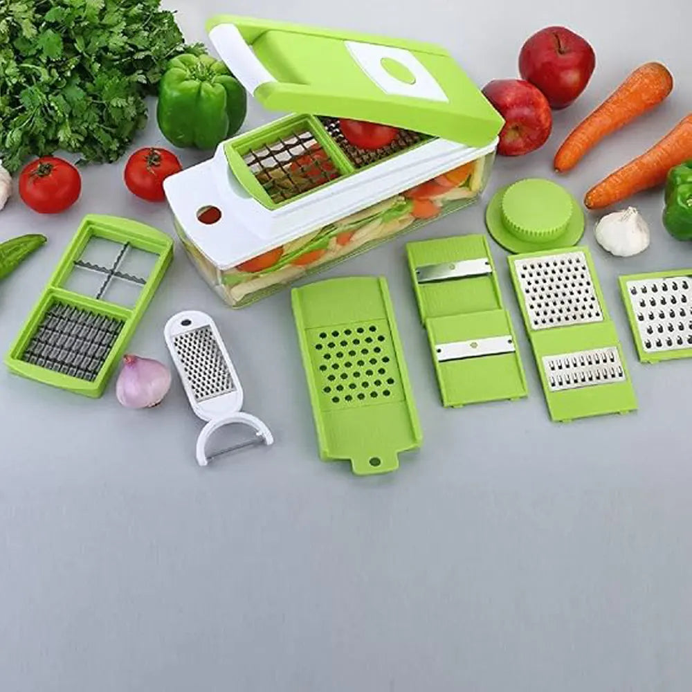 11 In 1 Plastic Vegetable And Fruit Chopper