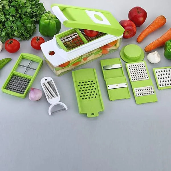 11 In 1 Plastic Vegetable And Fruit Chopper