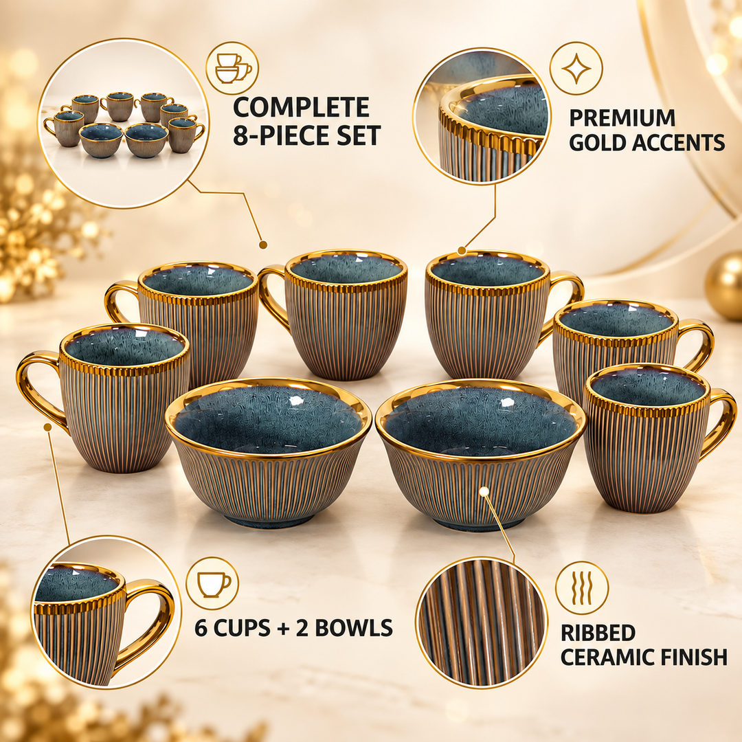 Royal Azure Bowl Set