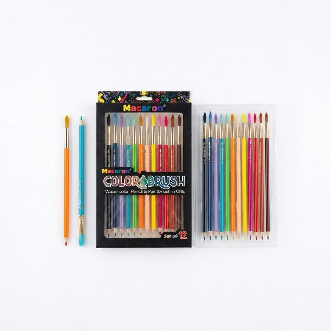 Color Flow Brush Pencils Set