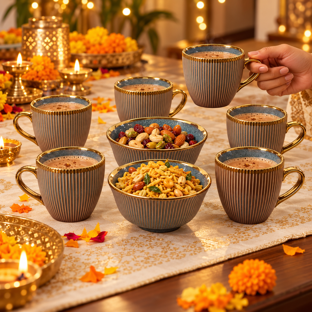 Royal Azure Bowl Set