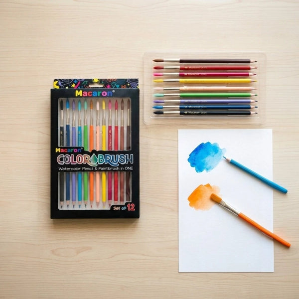 Color Flow Brush Pencils Set